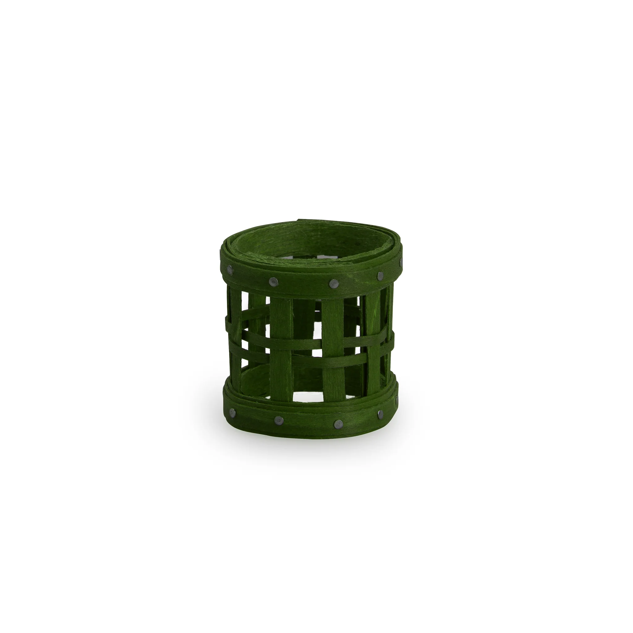 1896 Napkin Ring Set - Bold Green - Image 3