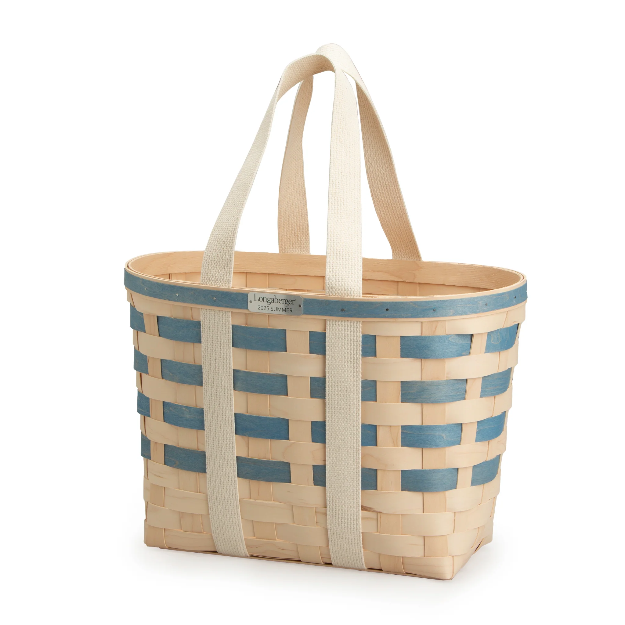 Collector's 2025 Summer Tote Basket with Protector - Shore Blue - Image 8