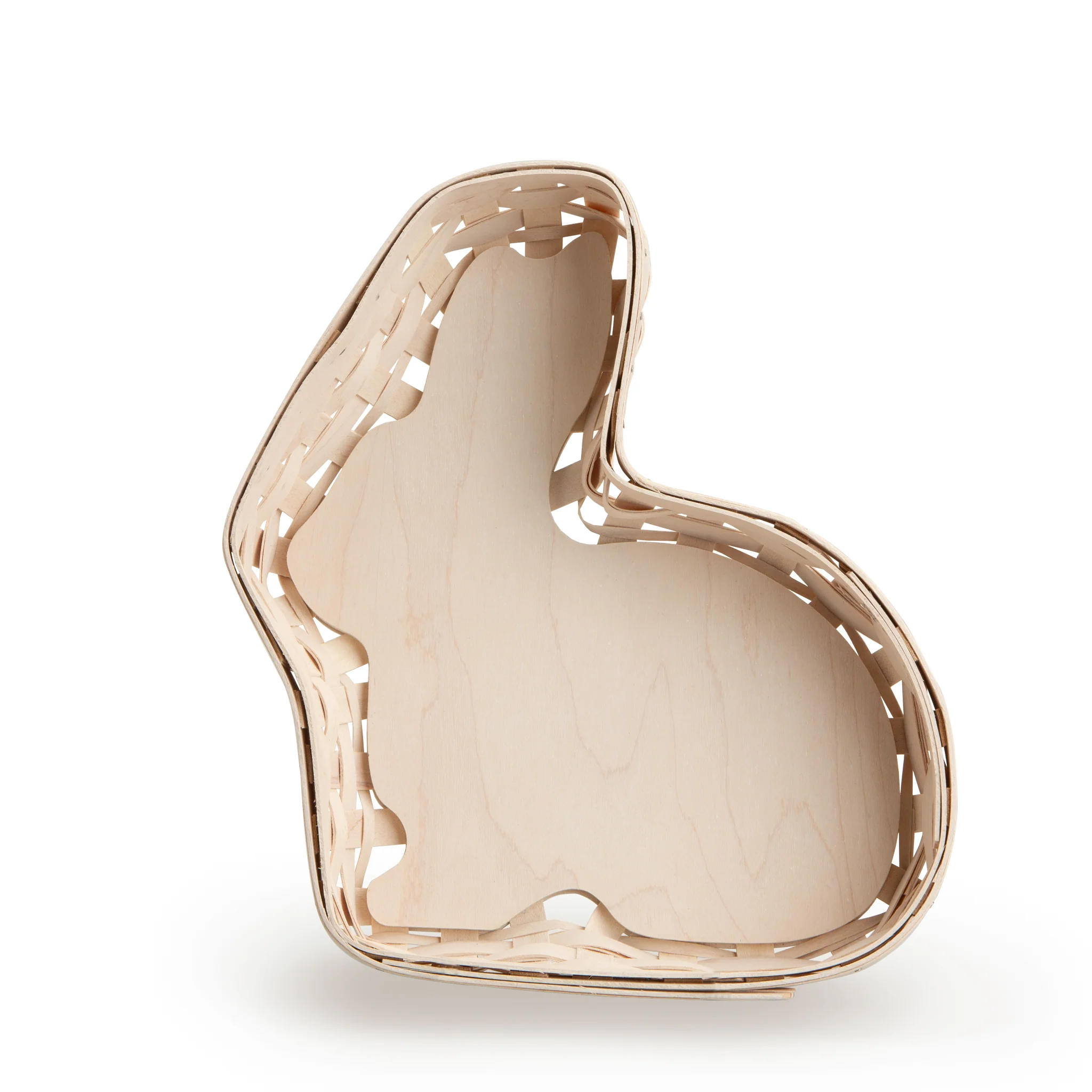 Bunny Basket Tray with Protector - 1973 White - Image 8