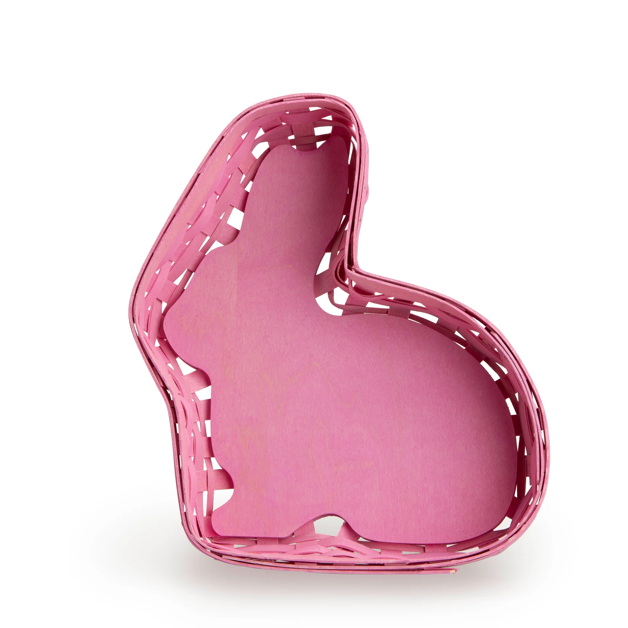 Bunny Basket Tray with Protector - Dark Pink - Image 8
