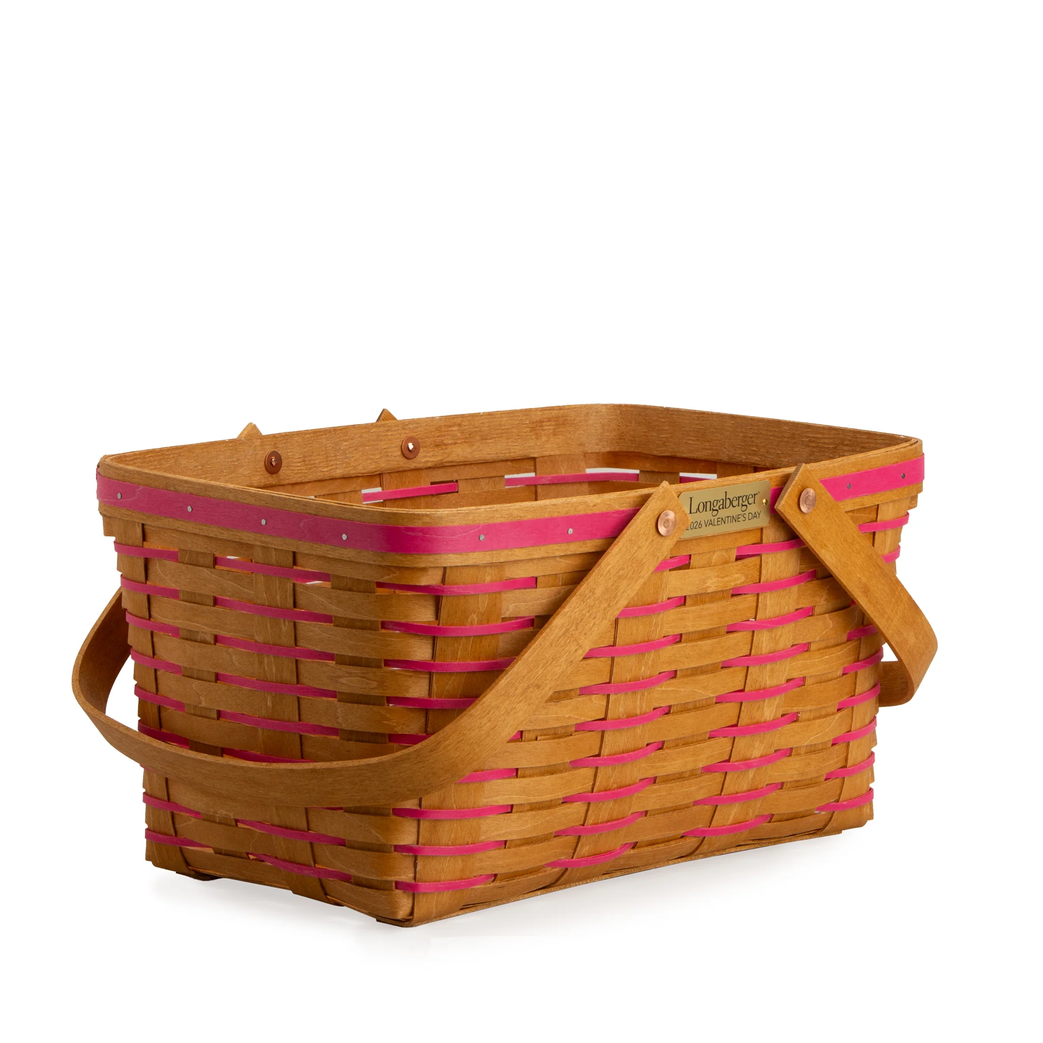 Collector's Valentine's Day 6-Piece Heartland Basket Set - Pink - Image 9