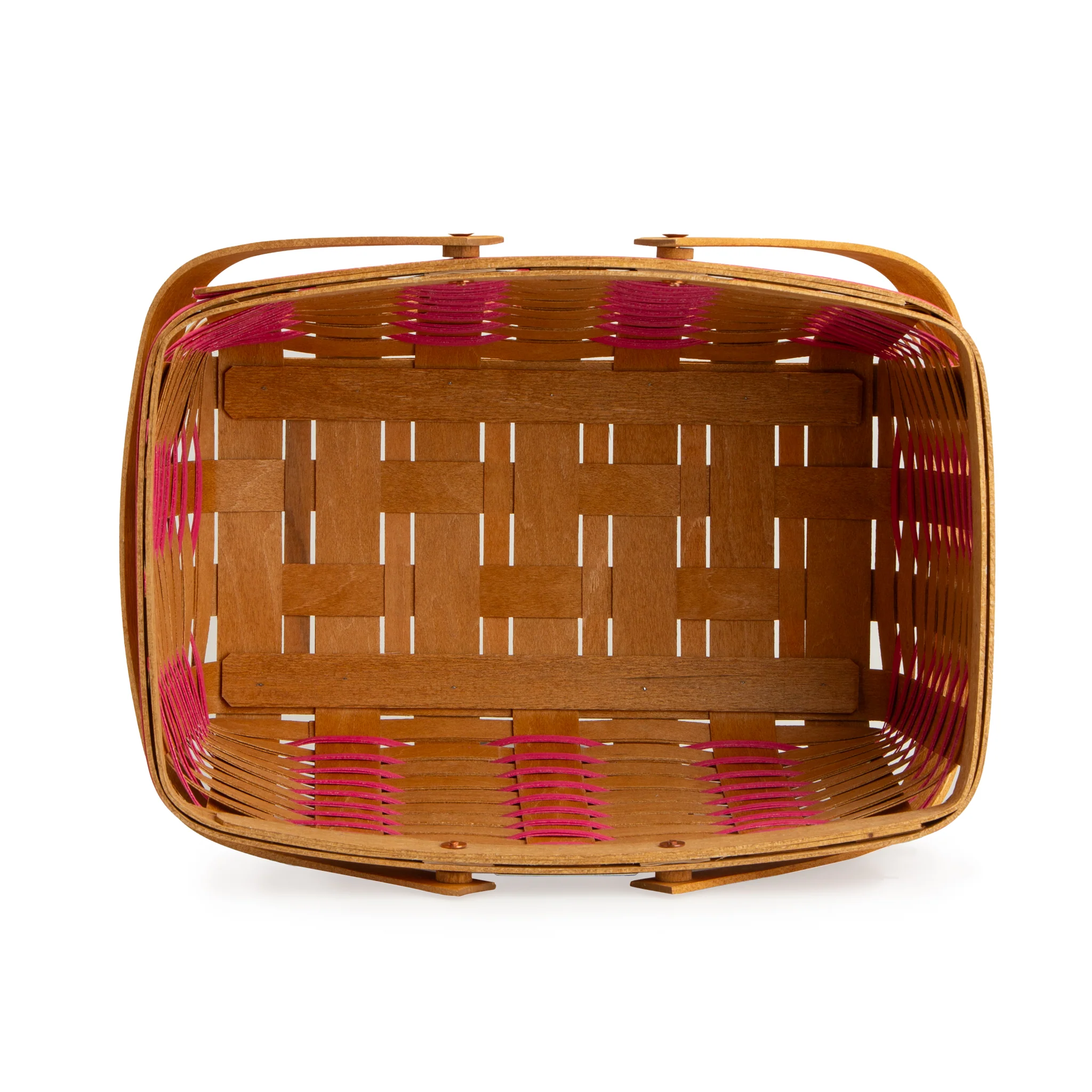 Collector's Valentine's Day Medium Heartland Basket with Protector - Pink - Image 7