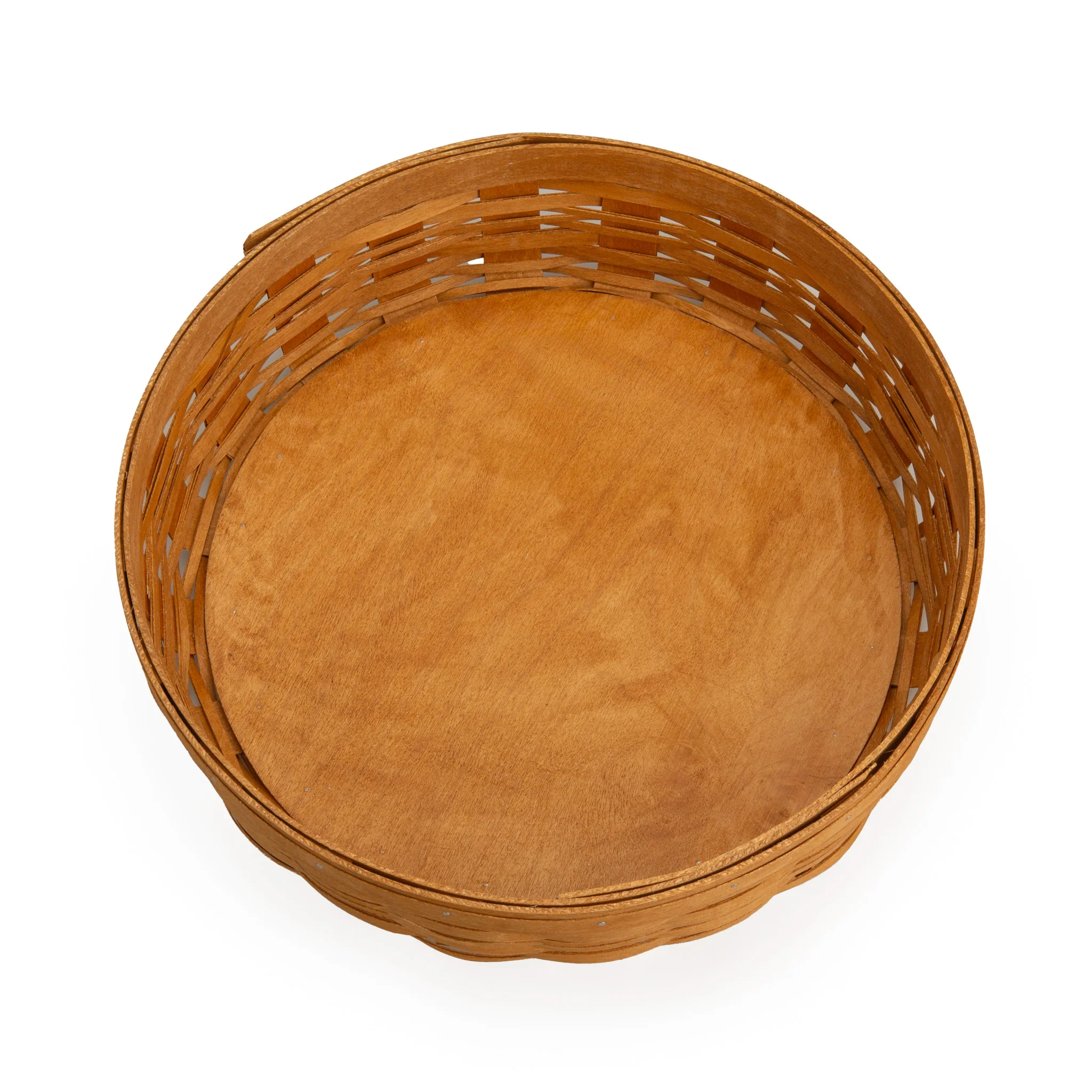 Pie Basket with Lid and Protector - Warm Brown - Image 11